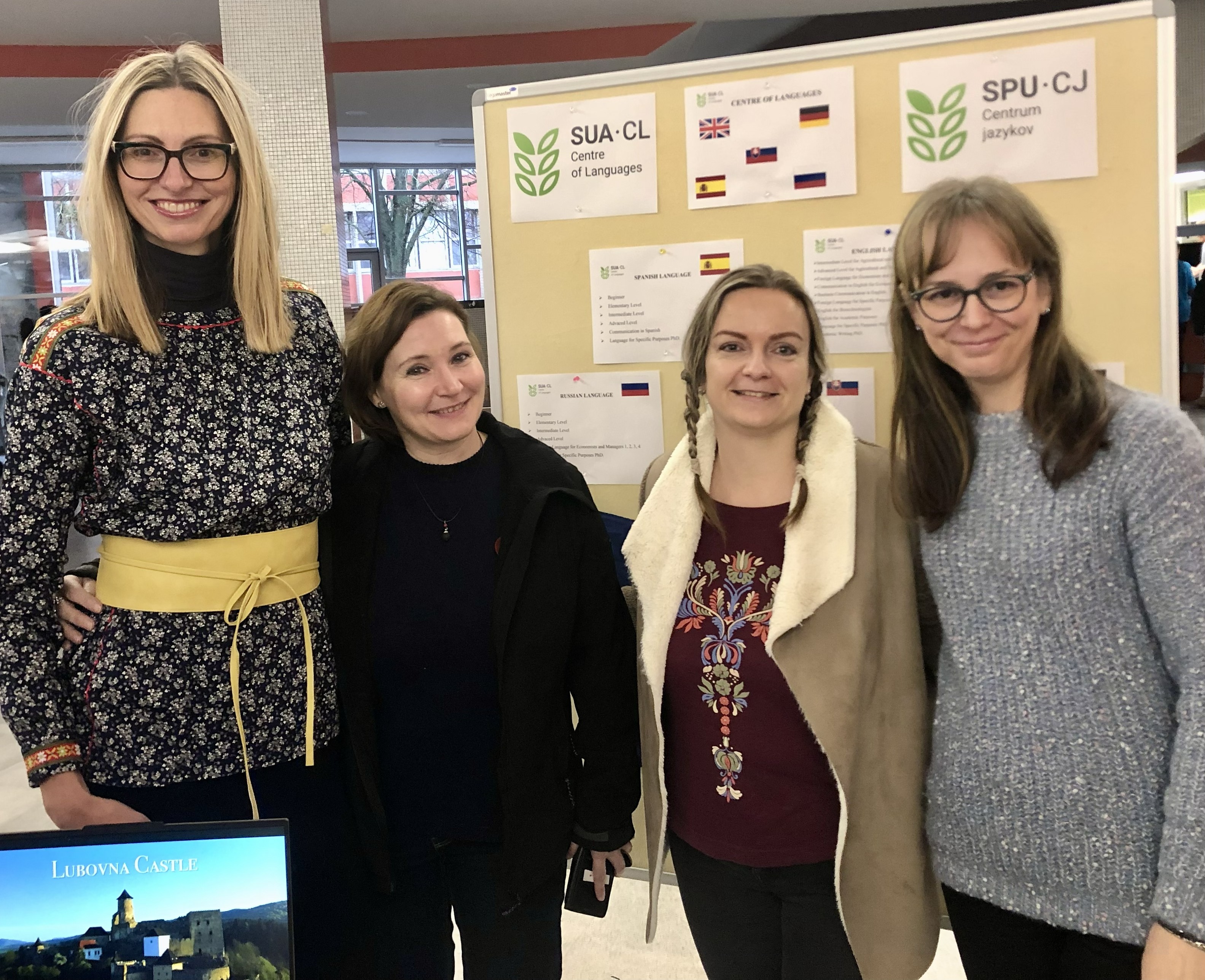 Centrum jazykov SPU na podujatí Erasmus Village